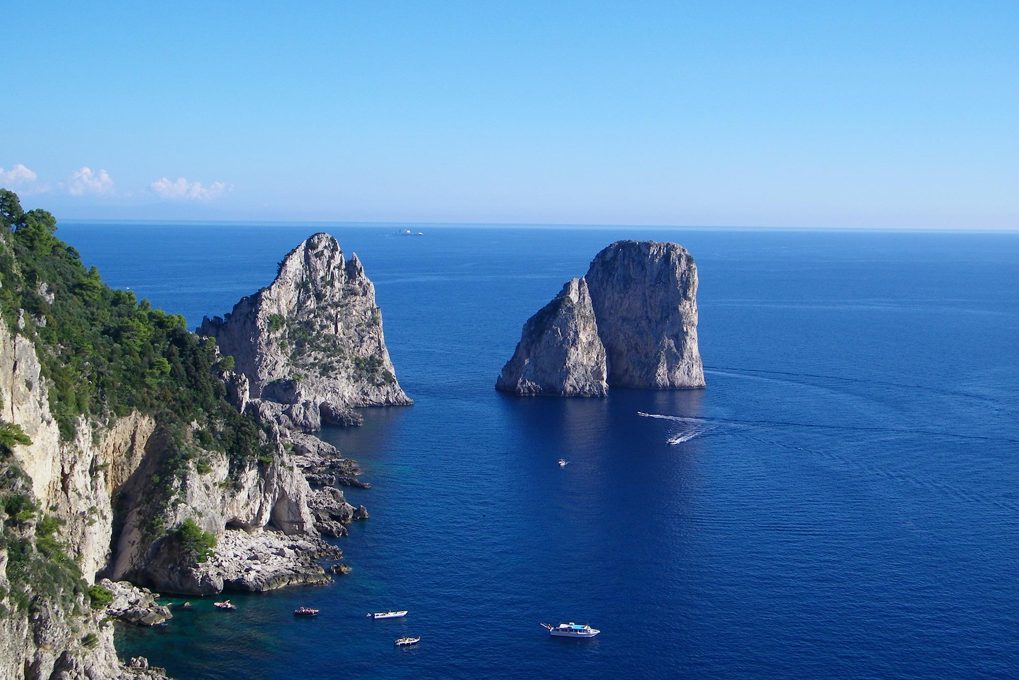Giro in barca a Capri